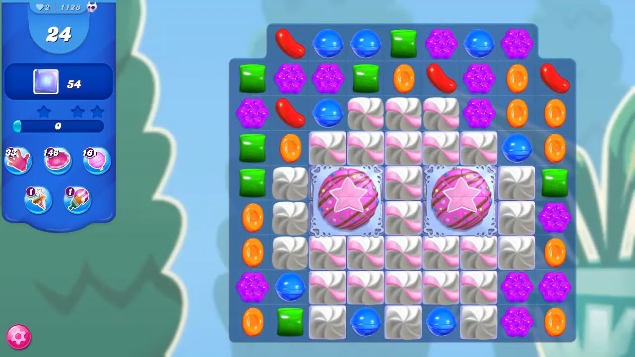 Candy Crush Saga LEVEL 1128 NO BOOSTERS (new version)🔄✅