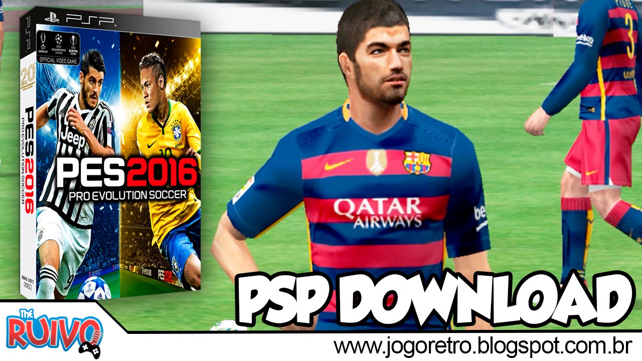 Pro Evolution Soccer 2016 (PES 2016 BlackEdition) no PSP
