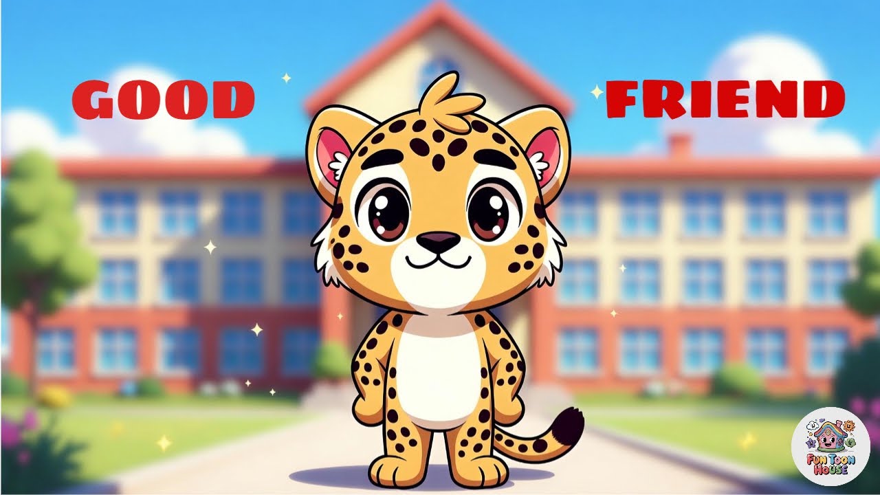 நல்ல நண்பன் | School Moral Story | Blacky the Cheetah 🐆 | Fun Toon House