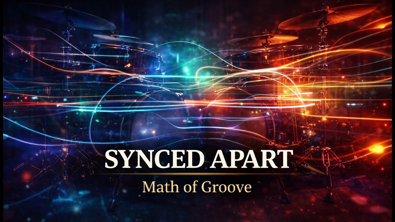 SYNCED APART — Polyrhythm Drum Track (Math of Groove)
