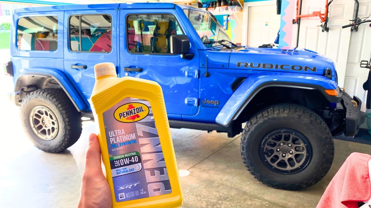 Jeep Wrangler Rubicon 392 Первая замена масла!