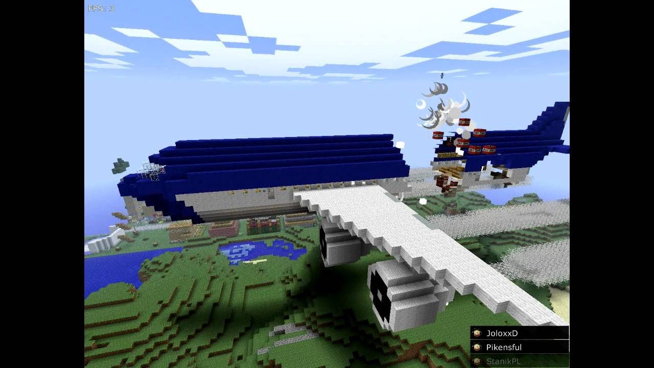 Minecraft KATASTROFY LOTNICZE