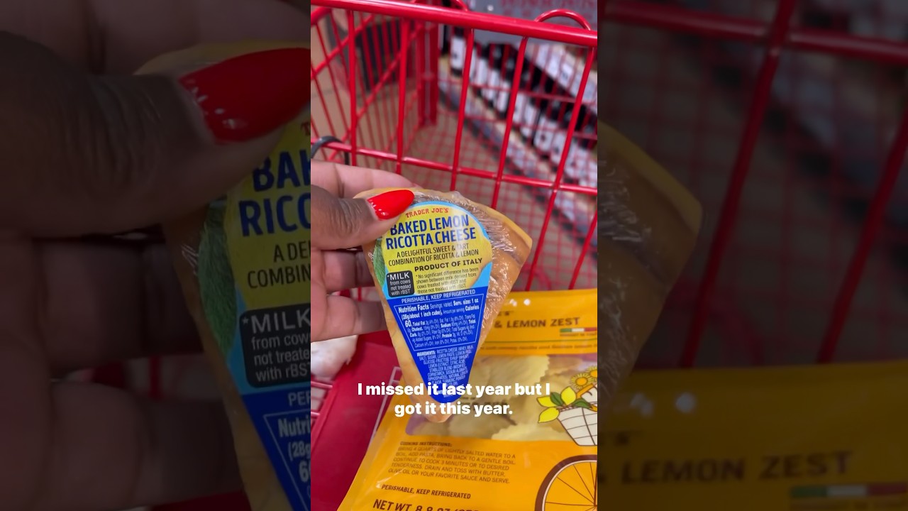 Наконец-то я его получила!! Запеченный лимонный сыр рикотта от Trader Joe's! Раскупается так быст...