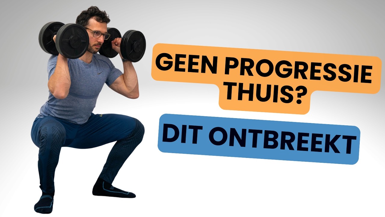 Progressive Overload Thuis: Zo Blijf Je Sterker Worden Zonder Sportschool