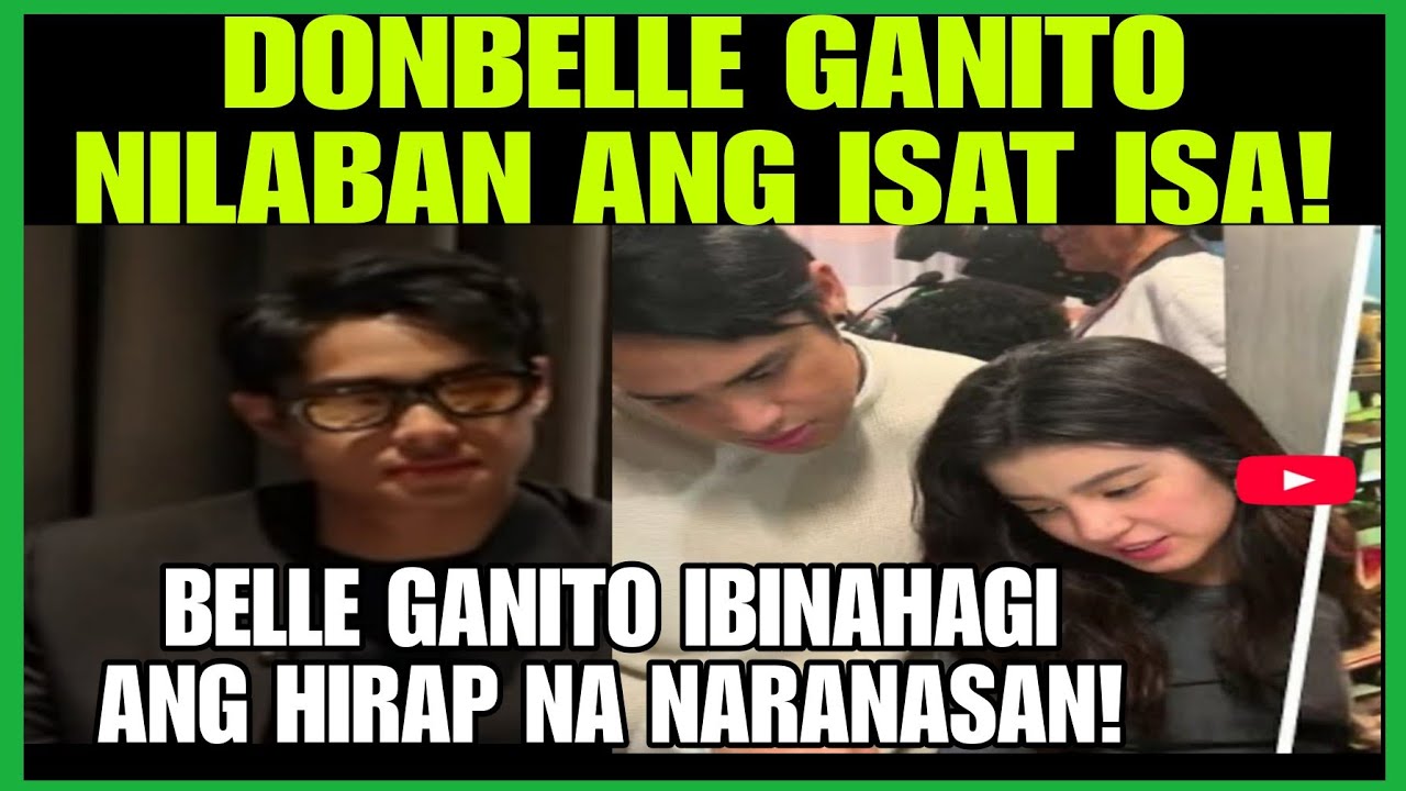 BELLE MARIANO DONNY PANGILINAN  GANITO NILABAN ANG ISAT ISAT BASHER PAHIYA KAYO