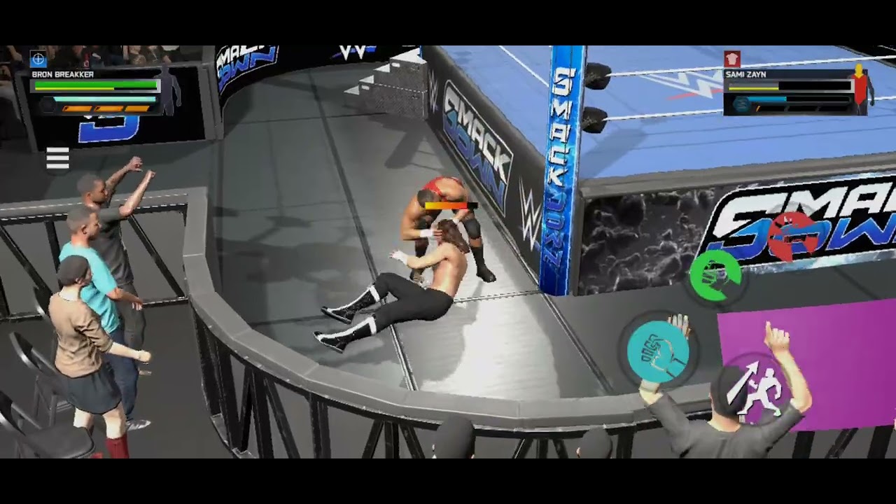 Bron Breakker VS Sami Zayn (WWE 2K25 Netflix Edition)