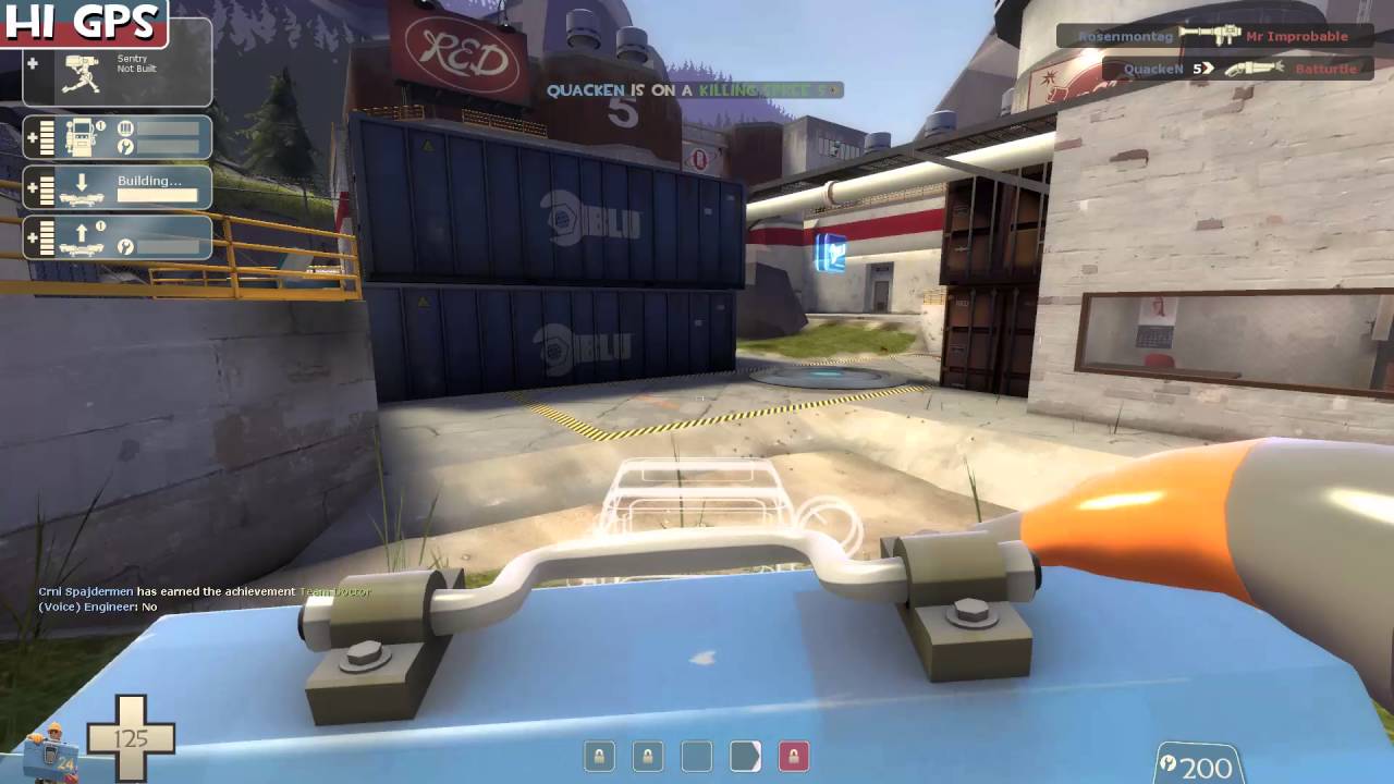 Team Fortress 2 Gameplay: Engineer - Control Points [Long]