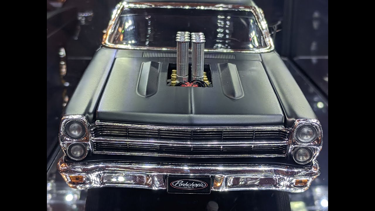 1/18 Diecast 1966 Ford Fairlane Bootleg Diecast Car Unboxing (Limited Edition) by GMP