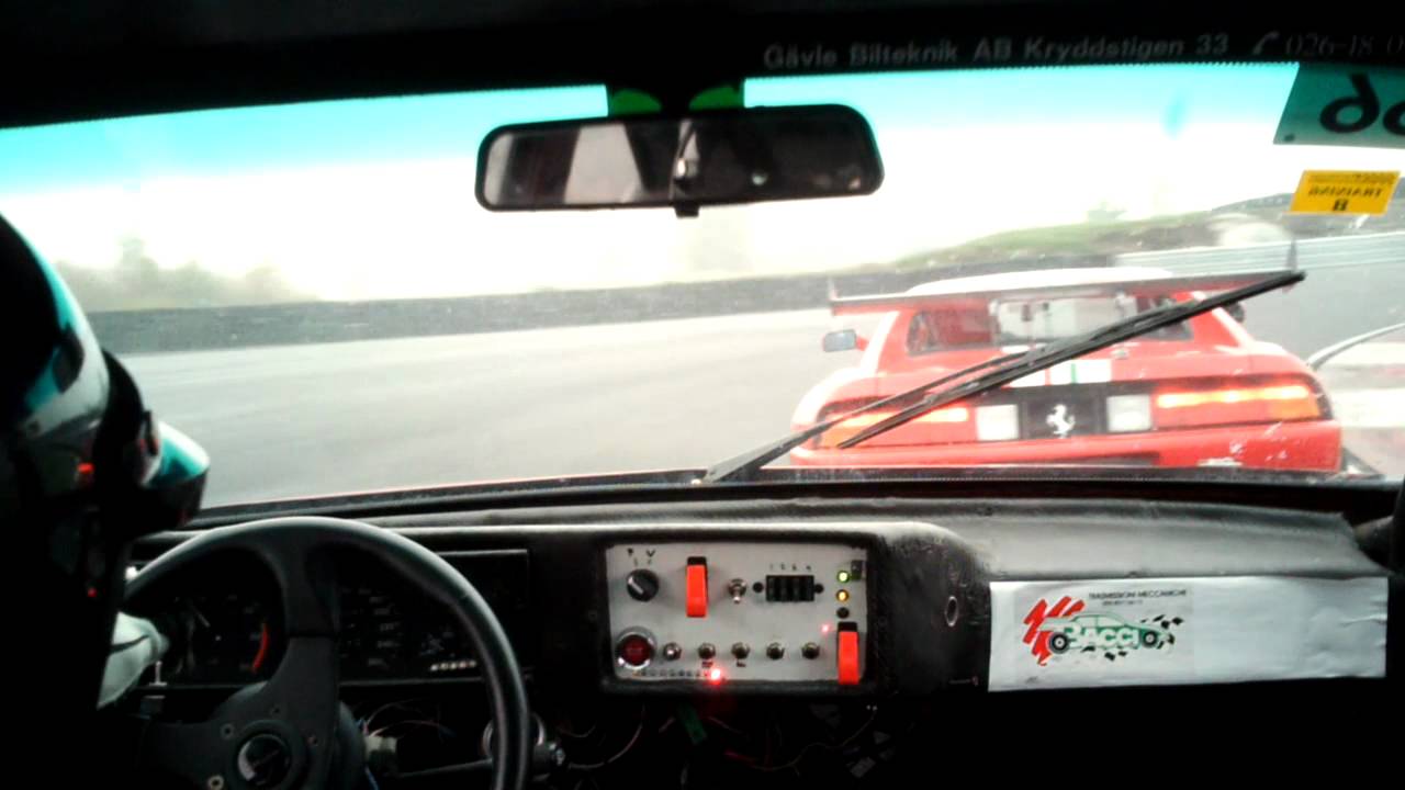 Rudskogen race Alfa  vs Ferrari