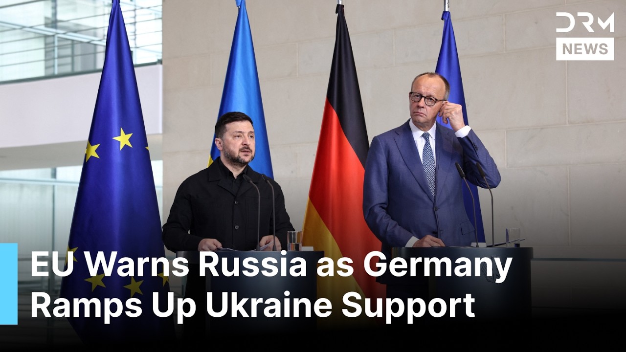 Germany's Merz, Ukraine's Zelenskiy Unite as Berlin Vows More Military Support Against Russia | AC1G
