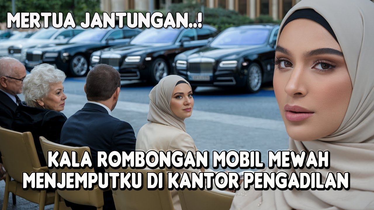 MANTAN MERTUA JANTUNGAN MELIHAT ROMBONGAN MOBIL MEWAH MENJEMPUTKU DI PENGADILAN  @ceritabunda88