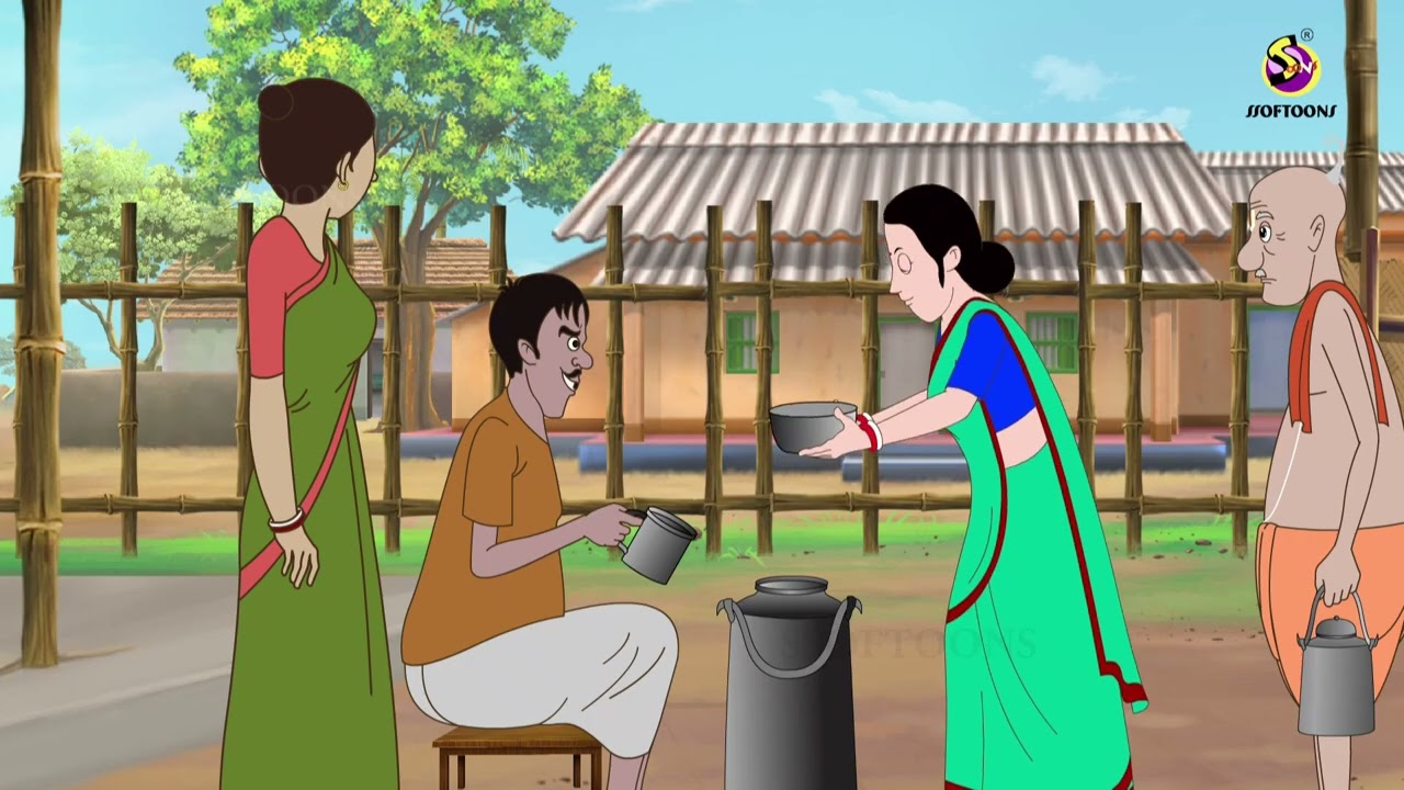 दूधवाले का लालची बेटा | Story in Hindi | Hindi Story | Hindi Kahaniya | @Ssoftoons Hanste Raho