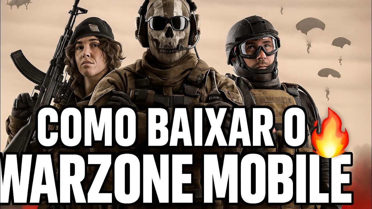COMO BAIXAR O WARZONE MOBILE 🔥💀