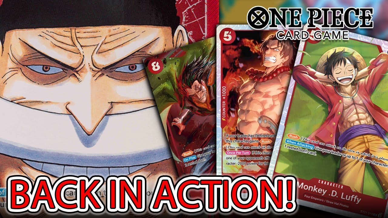 Whitebeard Returns Stronger Than EVER! | One Piece Card Game