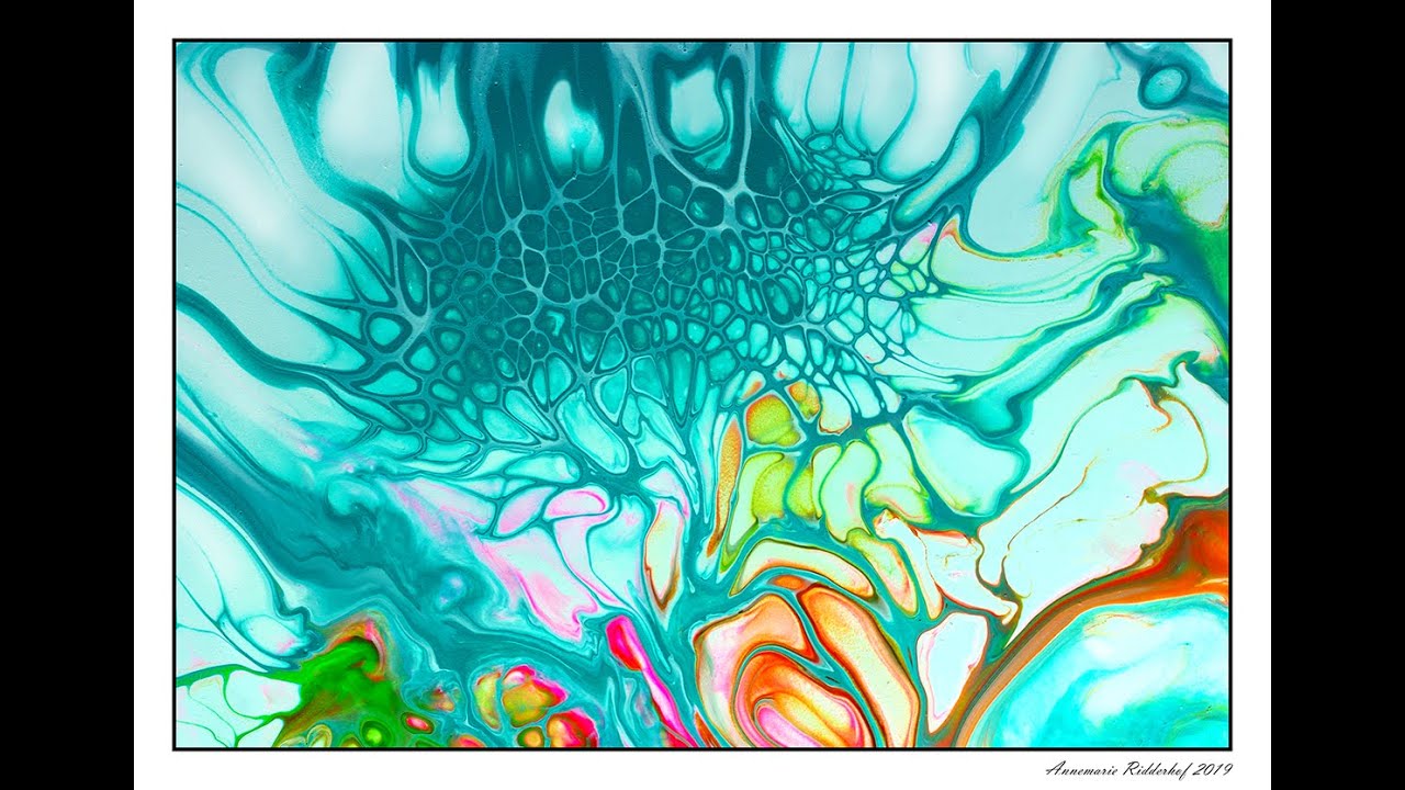 ( 972 ) a weekend of acrylic pouring experiments + a giveaway