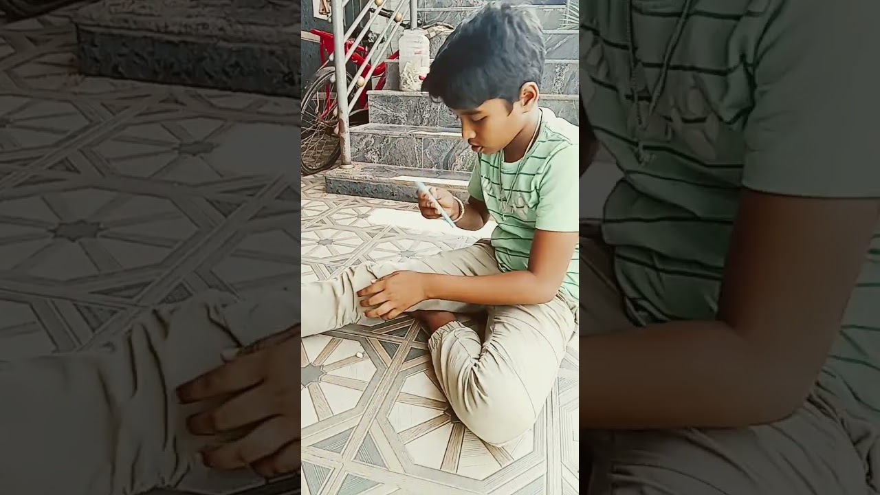 how to make smoke in mouth with chalk and pen