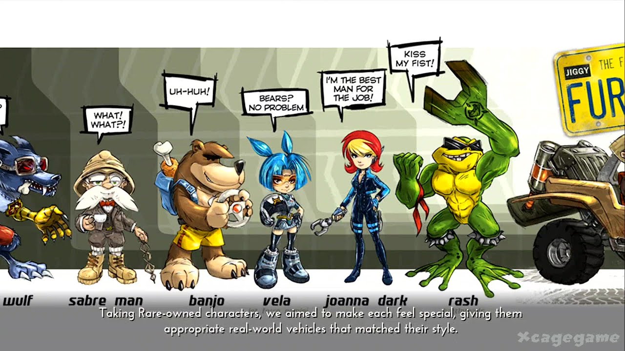Rare Replay : Previously UNSEEN - The Fast and the Furriest [ HD ]