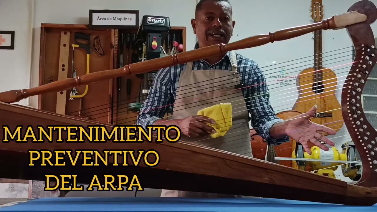 MANTENIMIENTO PREVENTIVO DE ARPA CUATRO Y MARACAS