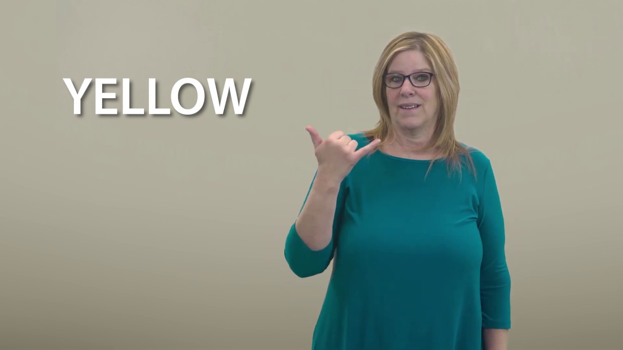 Beginning ASL for Early Learners Level 3: Colors