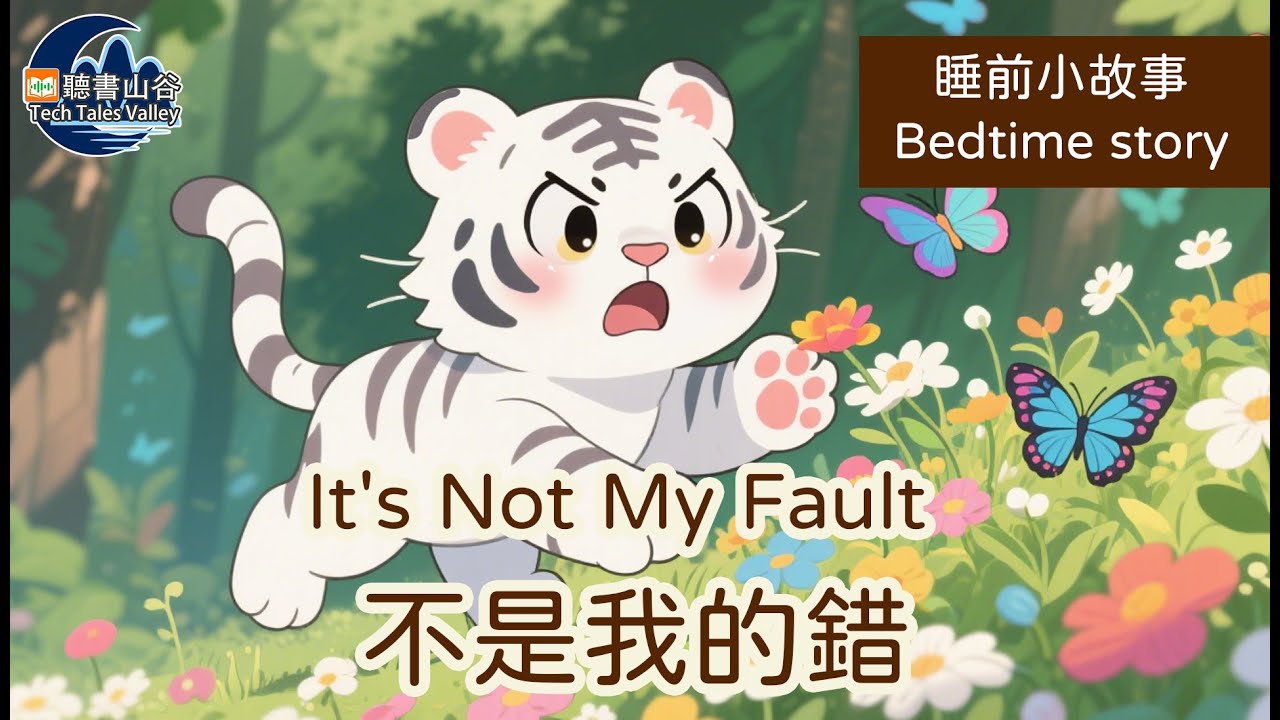 【原創中英兒童故事 | 知錯能改】It's Not My Fault!-不是我的錯 #幼兒睡前故事有聲書 #聽故事學英文 #聽故事學中文 #bedtimestories