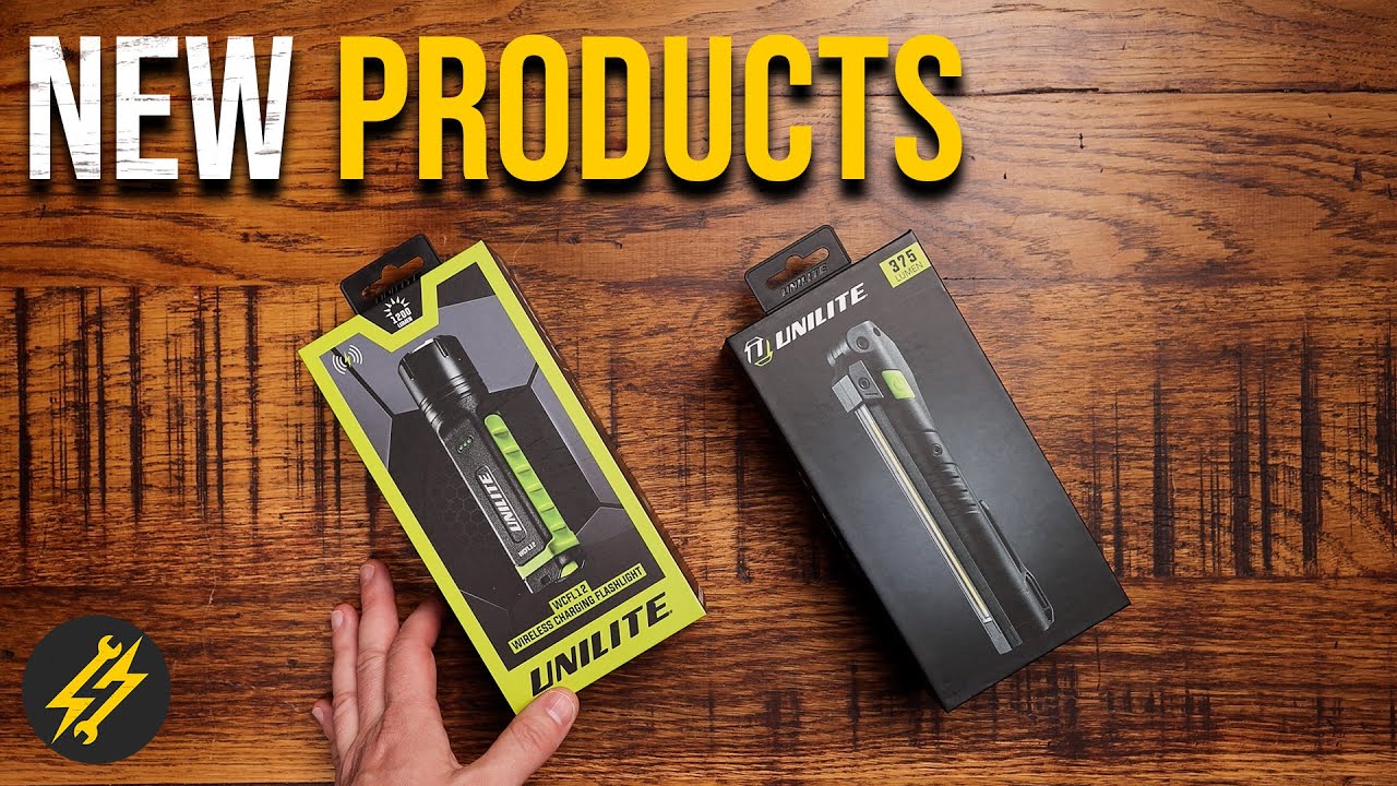 What's NEW at UNILITE? IL-375R & WCFL12 Worklights Unboxing