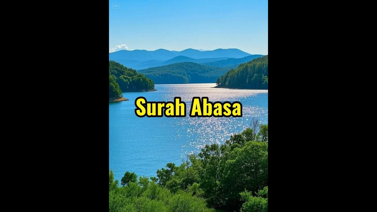 🌙✨ Surah Abasa