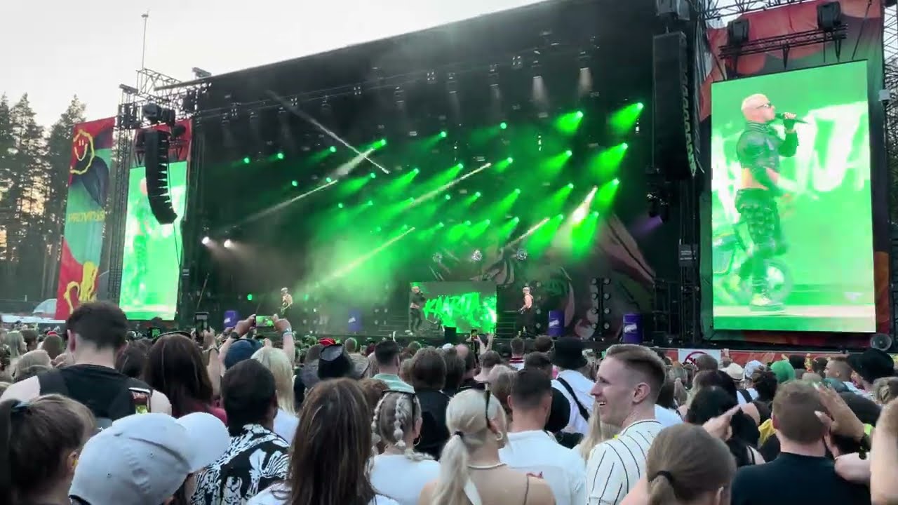 Käärijä: Masokisti LIVE 28.6.2024 @Provinssi24 [4K+pyro]