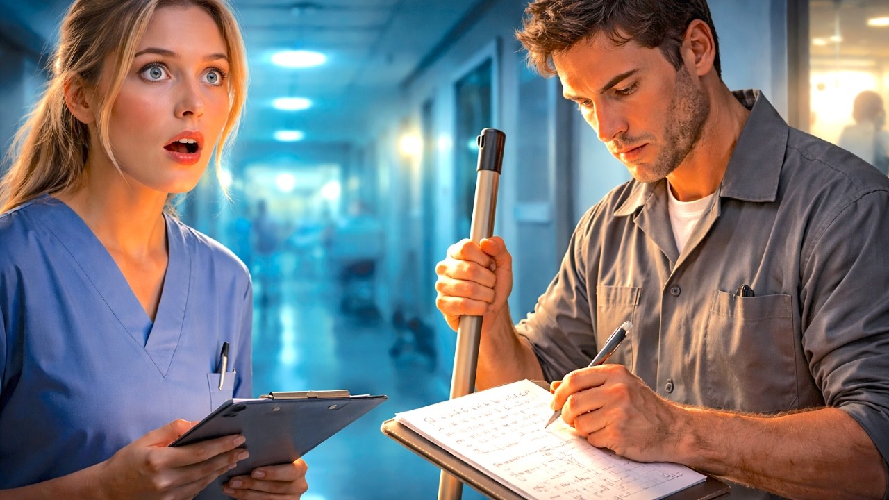 Billionaire Heiress Becomes a Night Nurse and Discovers the Quiet Janitor Is a Hidden Medical Genius