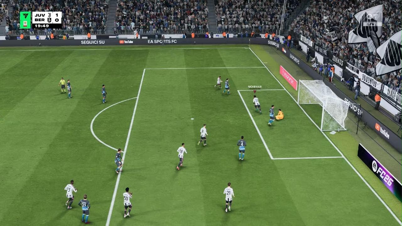 EA SPORTS FC 26 Modalità carriera Quarti di Finale della Coppa Italia Juventus Atalanta