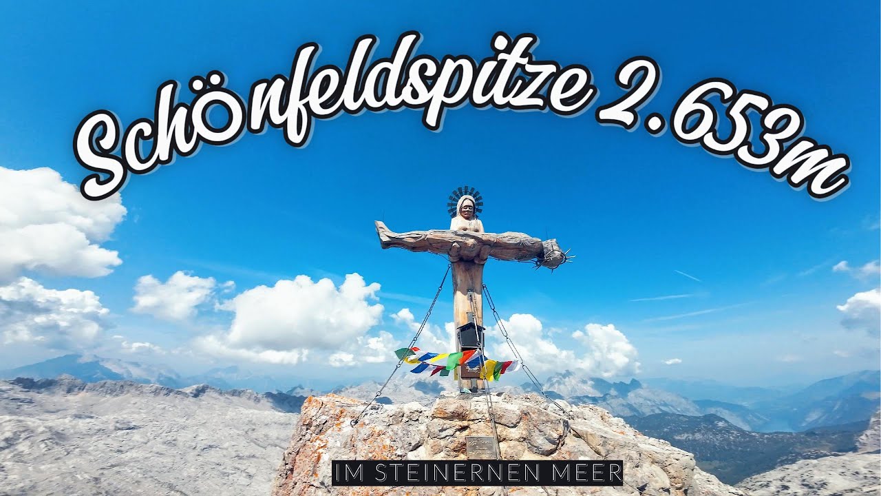 Schönfeldspitze 2.653 m im Steinernen Meer von  Maria Alm - Riemannhaus  Salzburg Land 🏔️