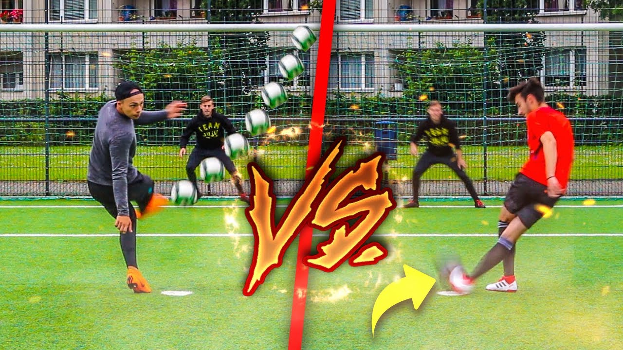 WM 2018 TRICKSHOT FUßBALL CHALLENGE!!!