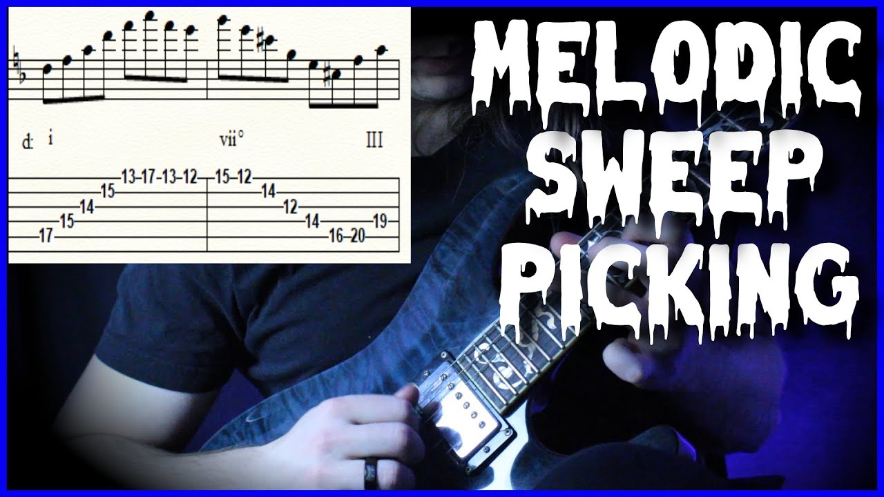 MELODIC SWEEP PICKING  - Licks & Arpeggios