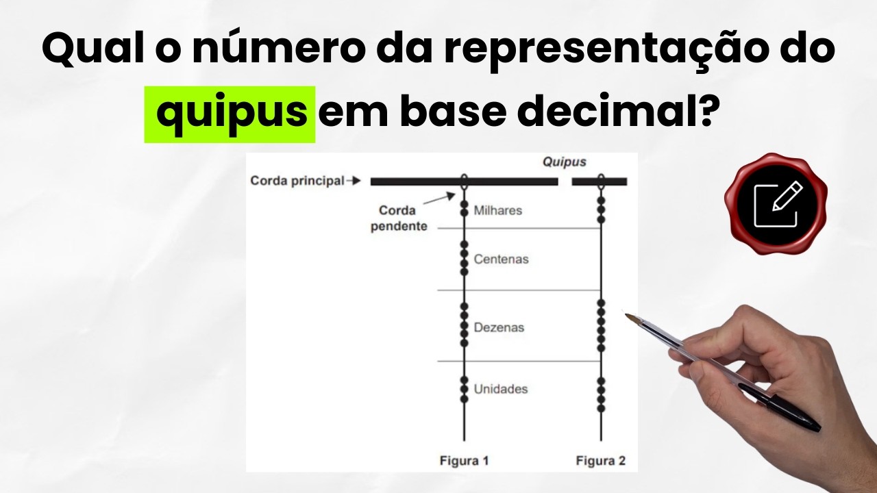Quipus: Qual número decimal é representado na Figura 2? (ENEM 2014)