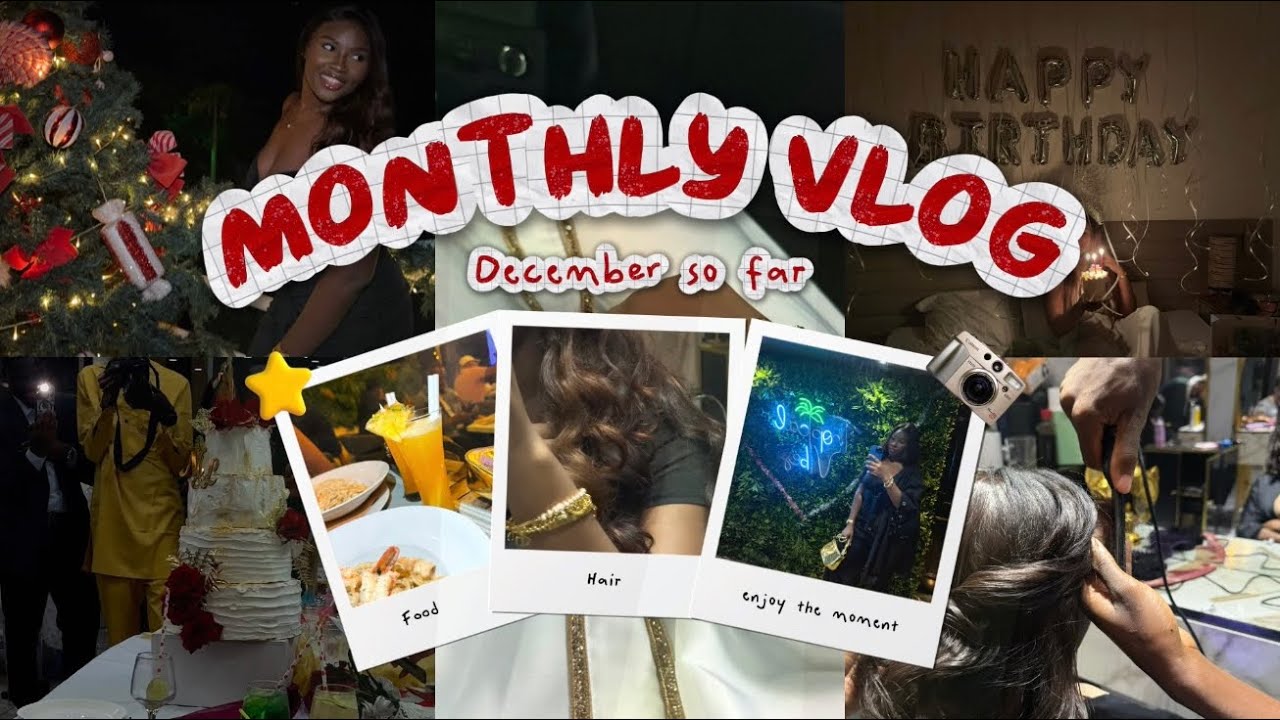 DECEMBER 2025 VLOG : wedding | grwm | dinner…