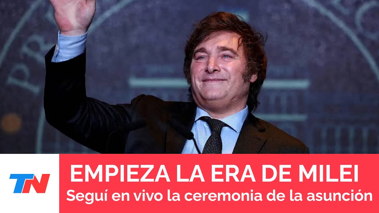 LA ASUNCIÓN DE JAVIER MILEI Y SU PRIMER DISCURSO COMO PRESIDENTE