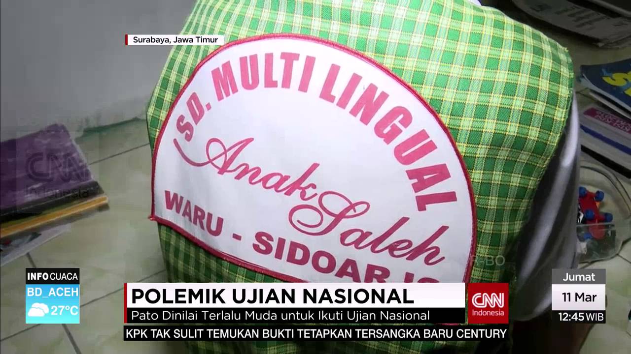 CNN News Report - Polemik Ujian Nasional