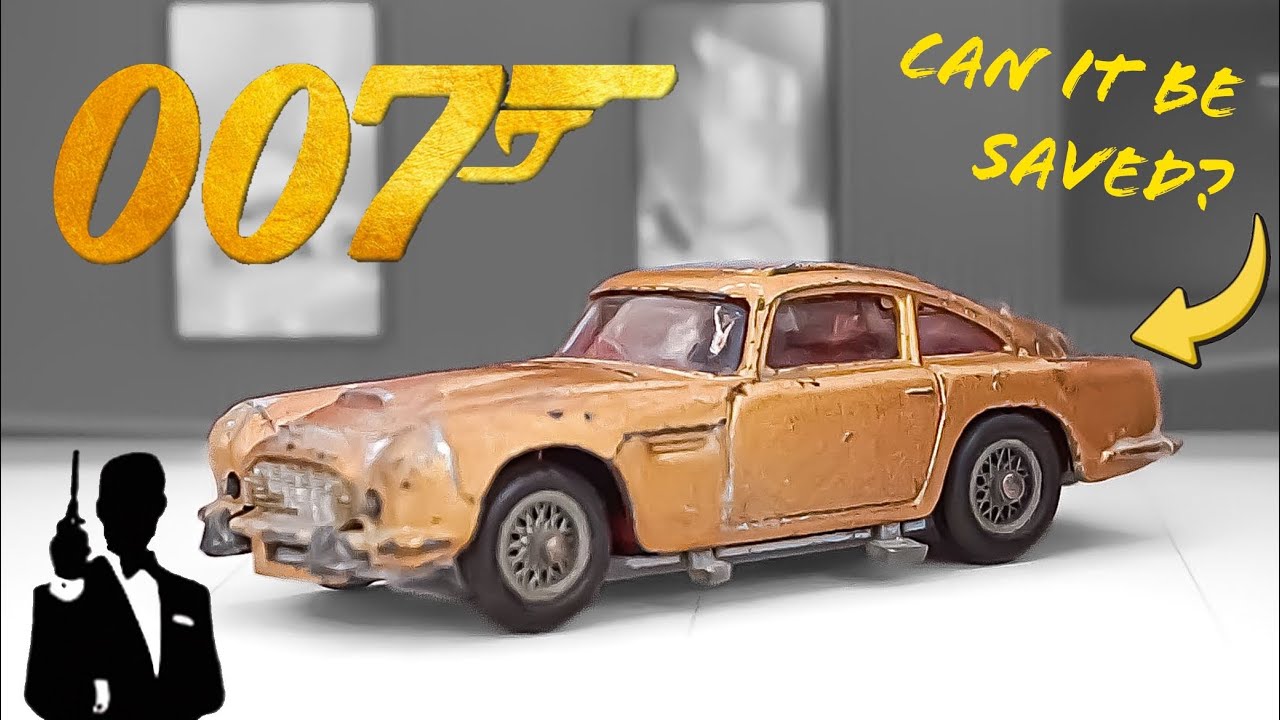 Corgi 261 James Bond 007 Aston Martin DB5 Restoration