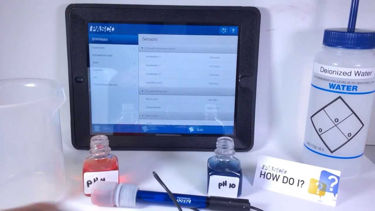 Calibrate a pH Sensor (SPARKvue)