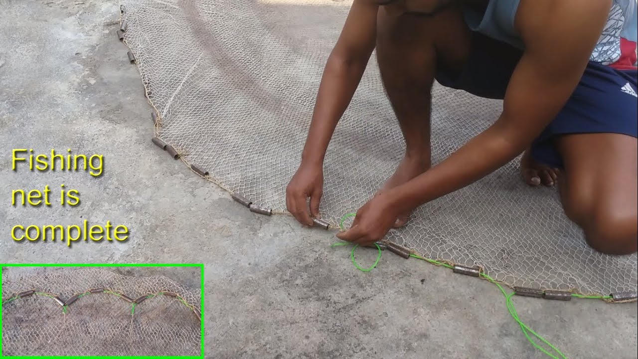 finally completed my fishing net | jaal banane ka tarika | मेरा जाल बन गया | MrPKR