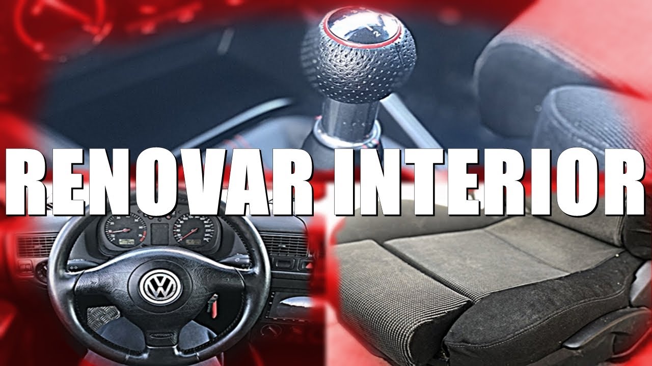 💙Renovar interior DESTROZADO con POCO DINERO | GOLF GTI MK4🤩