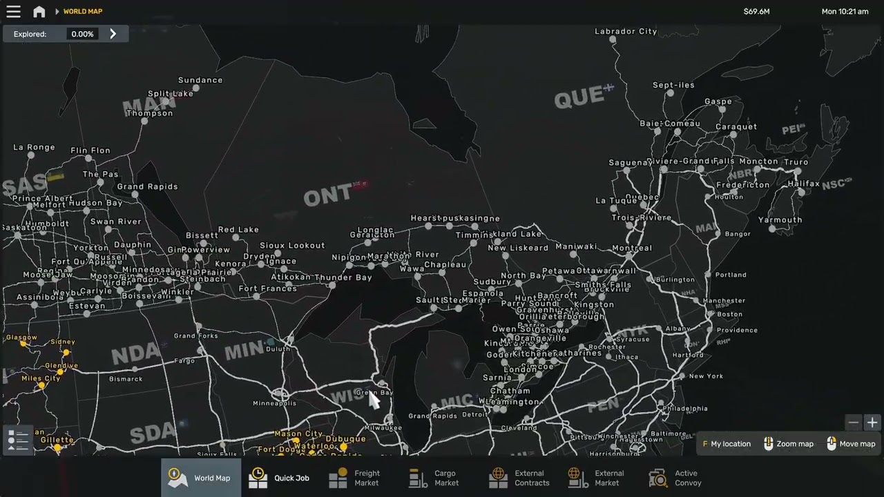 BASE ATS MAP COMPARED TO COAST-2-COAST PLUS CANADA MODS