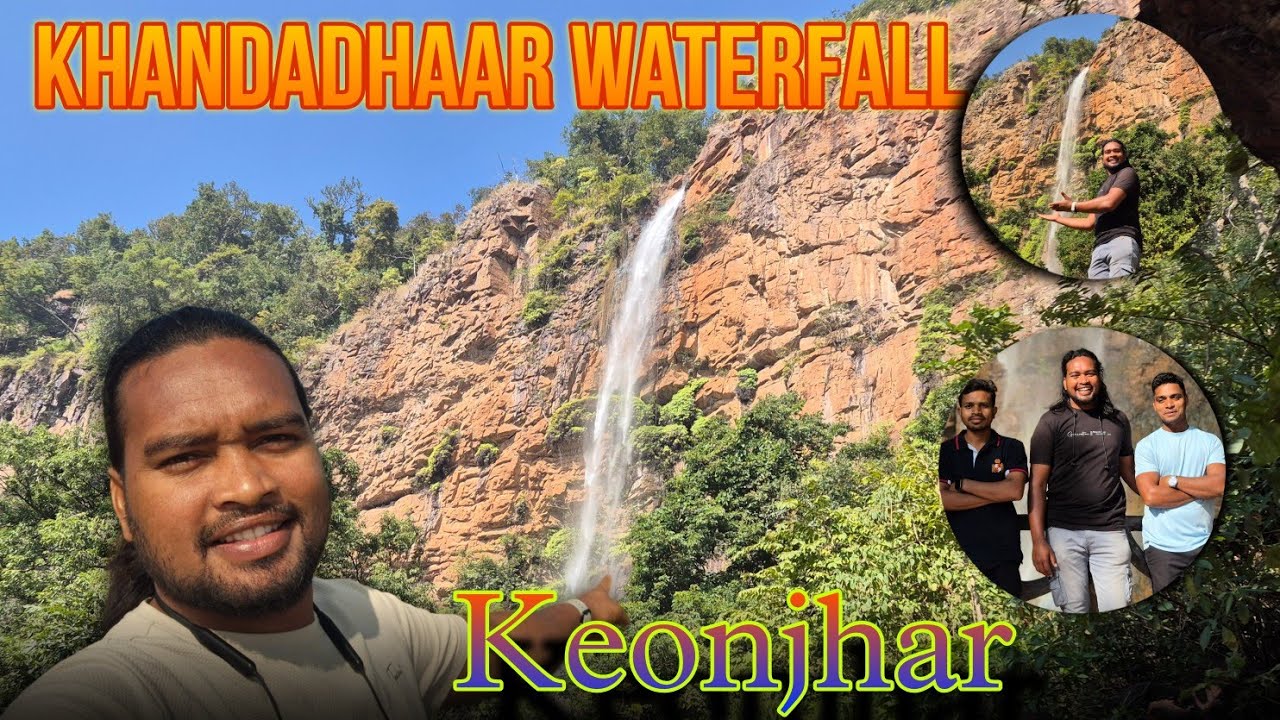 Khandadhaar Waterfall in Keonjhar// by Sawan.