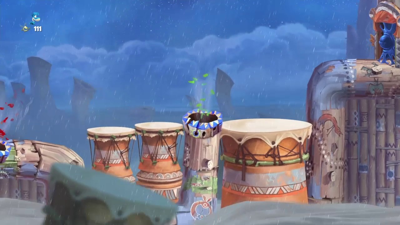 Rayman Legends - Back to Origins: Desert of Dijiridoos 100% Walkthrough