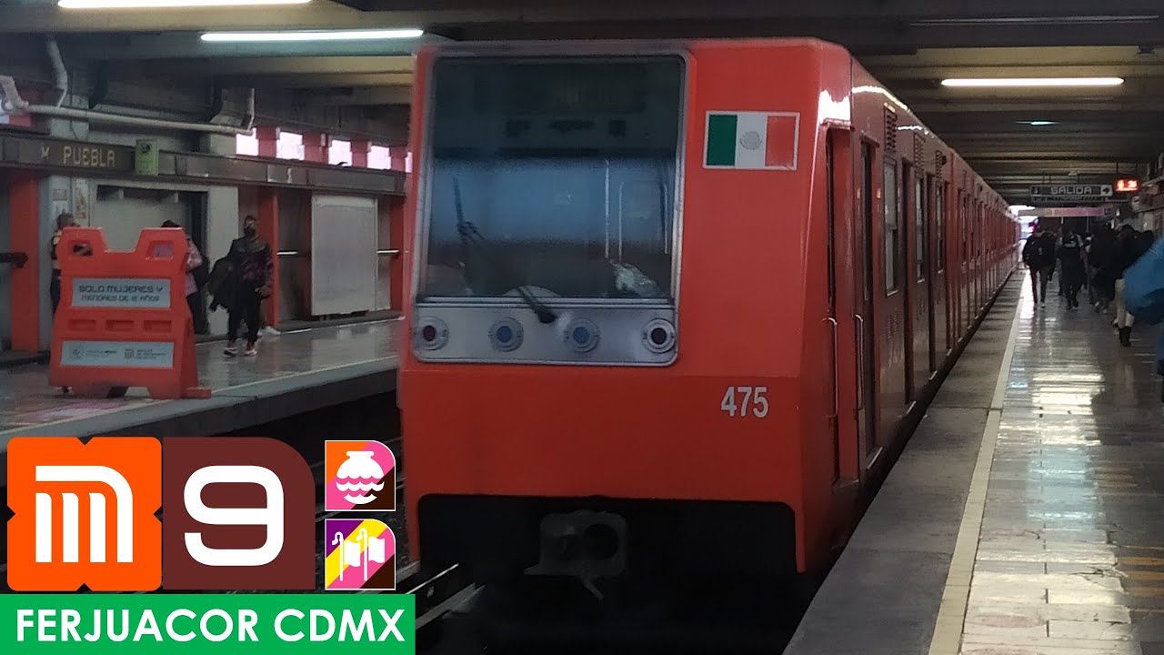 Metro CDMX - Línea 9 - De Pantitlán a Tacubaya - NM-79 (CAB RIDE)