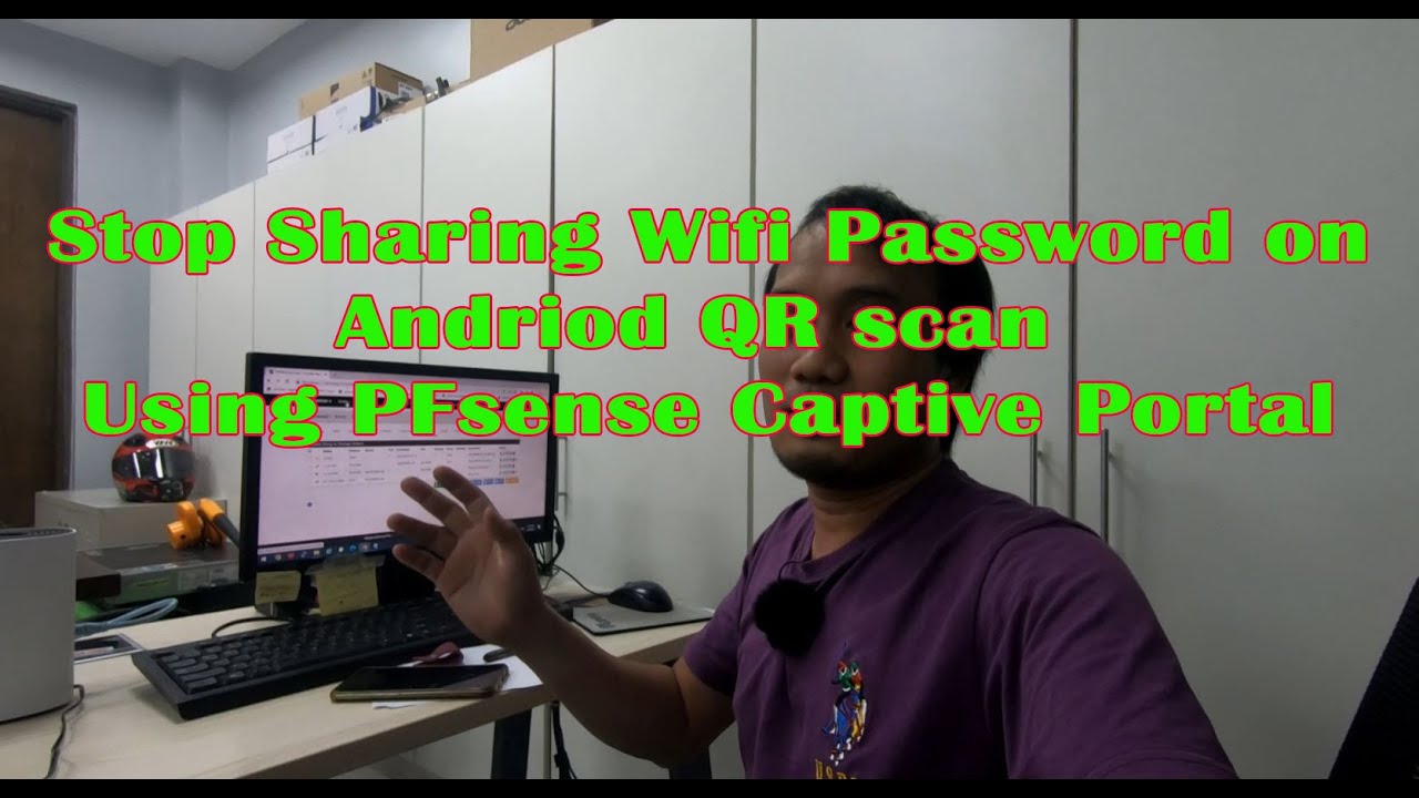 PAANO MAIWASAN ANG Sharing Password On Wifi | Using Pfsense Captive Portal/ PWEDI TO SA BAHAY