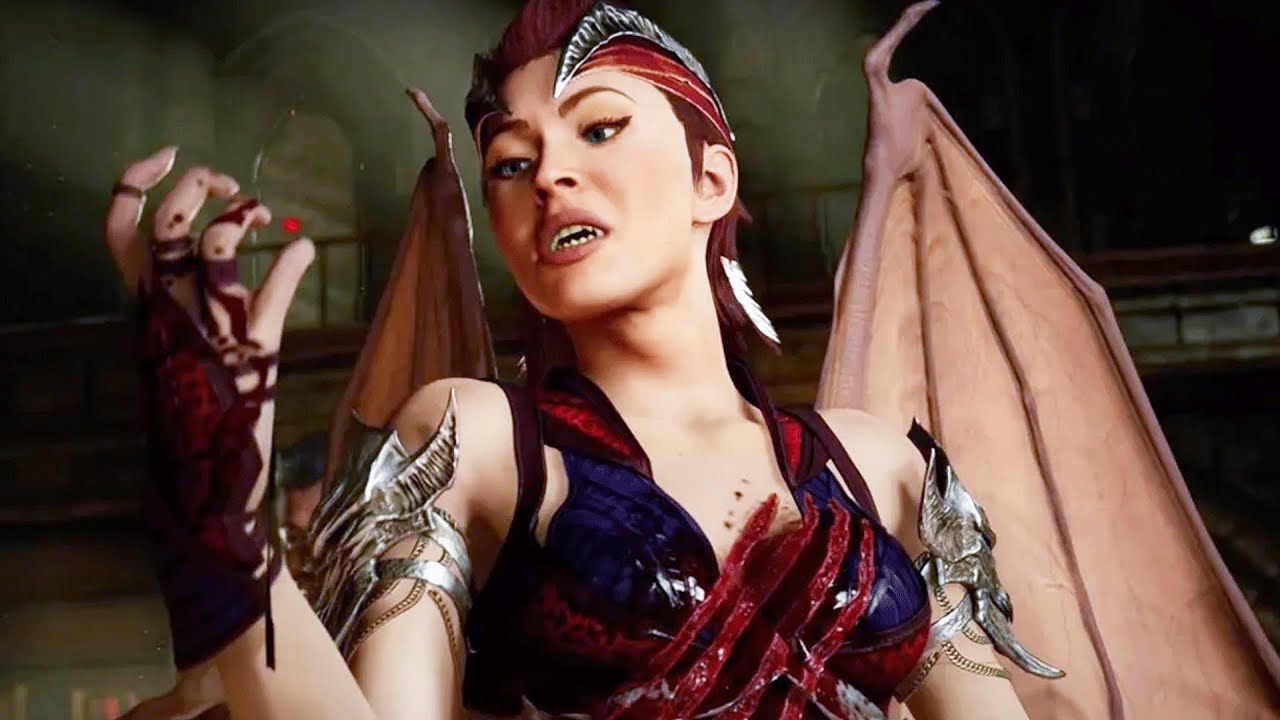 Mortal Kombat 1 - All Megan Fox aka Nitara Cutscenes & Intro Dialogues (4K)