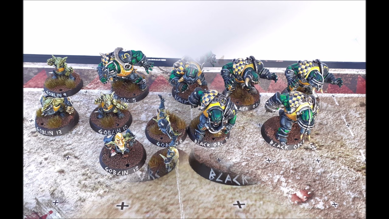 Blood Bowl Equipo Orcos Negros