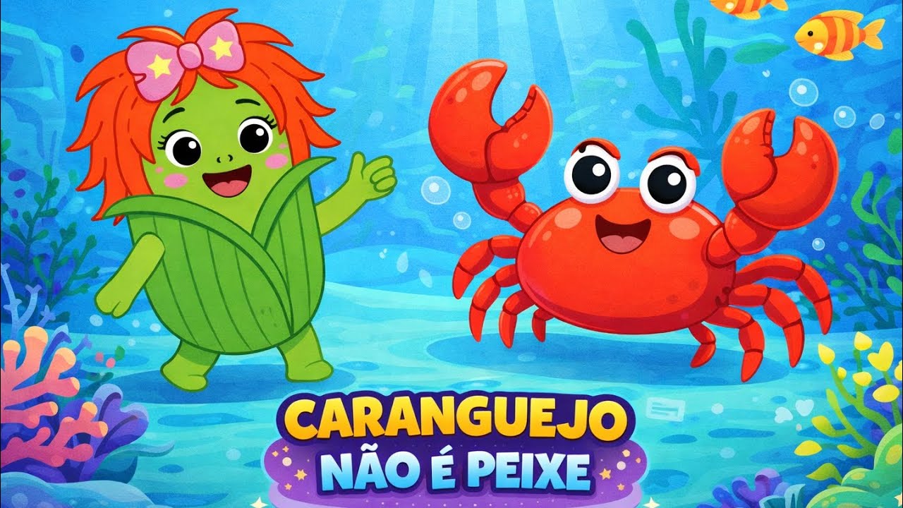 Caranguejo Peixe É (Roda Roda Roda) – Música Infantil