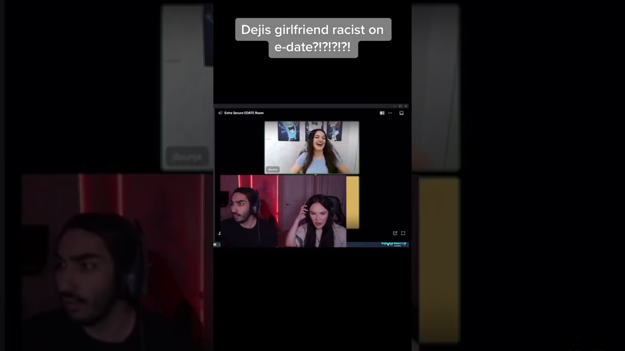 Deji's ex being racist on edate stream