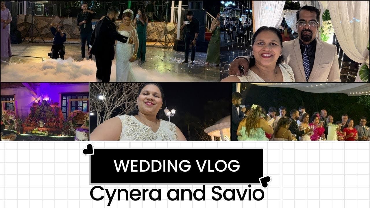 Wedding Celebration Of Cynera And Savio |Wedding Vibes At Blueberry Hills| Love In The Air | Konkani